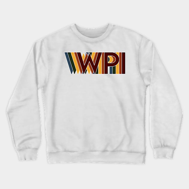 WPI Rainbow Crewneck Sweatshirt by Rosemogo